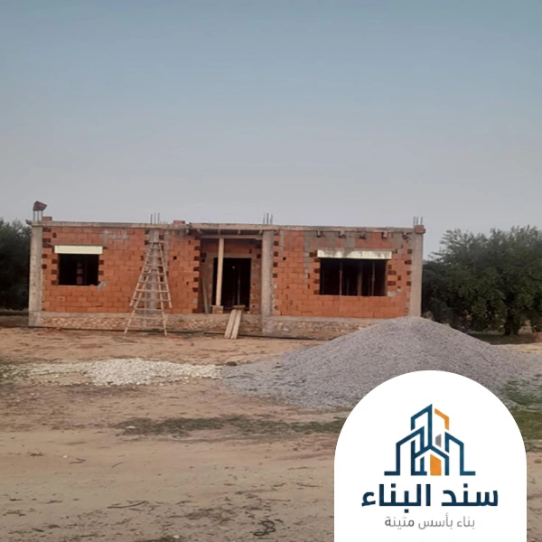بناء مجلس خارجي قرميد