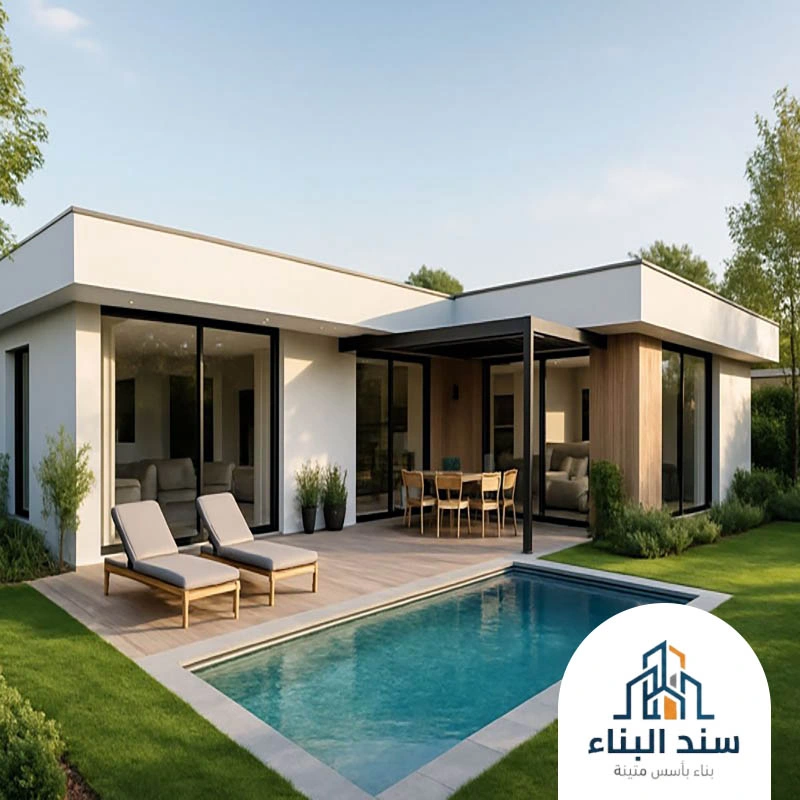 بناء شاليه بأقل التكاليف بالطائف
