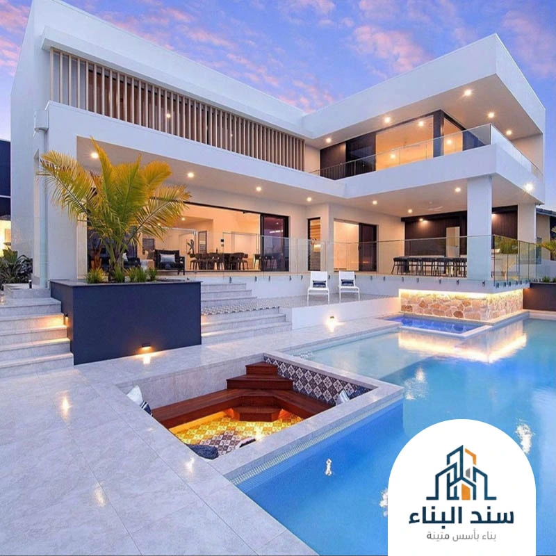 تصميم شاليه حديث في الطائف